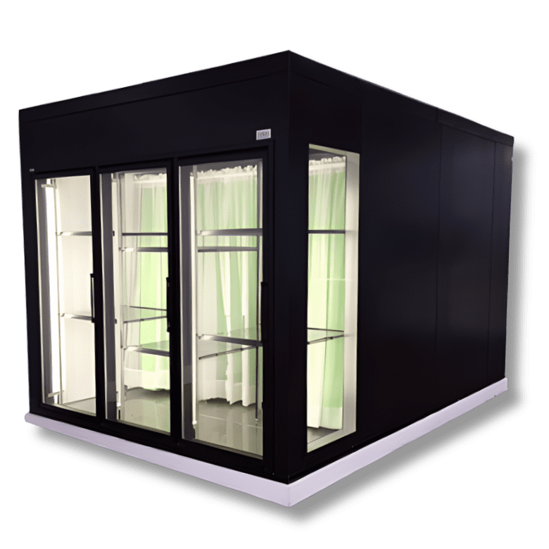 custom floral cooler