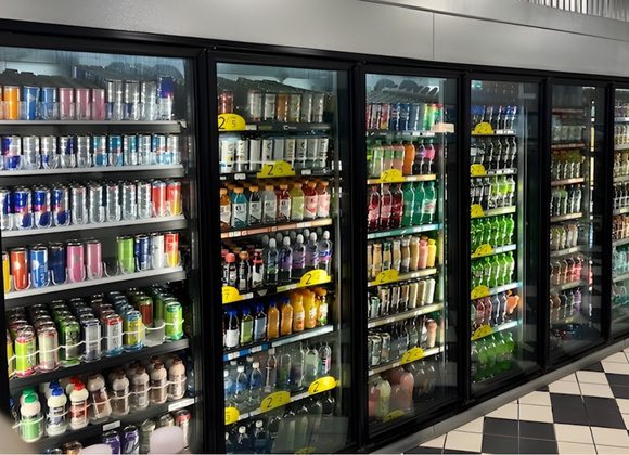 convenience store cooler